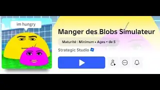 Roblox-Manger des blobs simulateur.