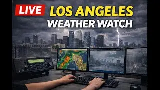 🔴 LIVE Los Angeles Storm Watch | Live Public Emergency Radio Monitoring (LAPD & LAFD)