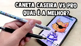 CANETA CASEIRA PARA CELULAR X CANETA PROFISSIONAL - QUAL FUNCIONA MELHOR?