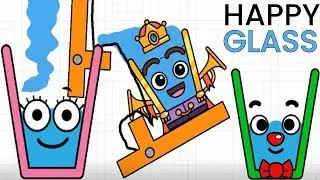 Happy Glass Gameplay Walkthrough All Level 241-270 Super Hints (by Lion Studios)