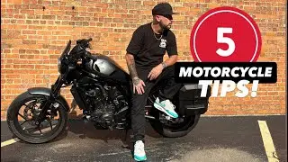 Honda Rebel 1100 & Top 5 Motorcycle Tips!