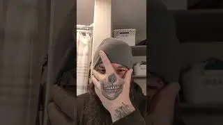 skull hand transition #tattoo #handtattoo #skull #skulltattoo #ink #inked #greywash #bodymod