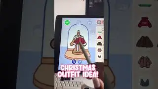 CHRISTMAS OUTFIT IDEA WITH THE NEW UPDATE! ⭐️ #tocaboca