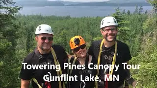GoPro Zipline - Towering Pines Canopy Tour Gunflint Lake, MN