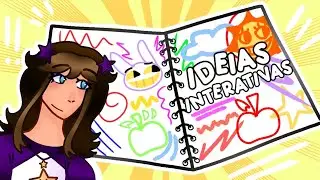 IDEIAS PARA PREENCHER SEU SKETCHBOOK| @Vivy4rts 