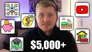 7 идей пассивного дохода (как я зарабатываю более 5000 долларов в месяц в Интернете!)