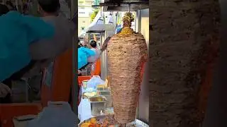Kebab cutting skill #shorts #viral #kebab