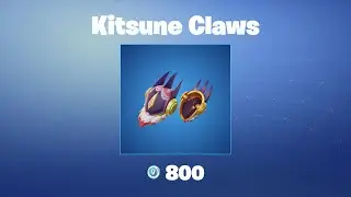 Kitsune Claws | Fortnite Pickaxe