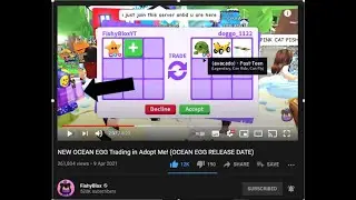 Fishy Blox joined adopt me trading server i was in (I WAS IN HIS VIDEO)