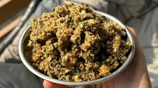 आंवला का ठेचा-Gooseberry thecha recipe-Amla thecha recipe-Thecha recipe-How to make thecha