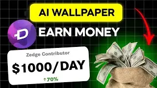 AI Wallpaper बनाओ और Zedge से हर महीने कमाओ | Zedge App se Paise Kaise Kamaye