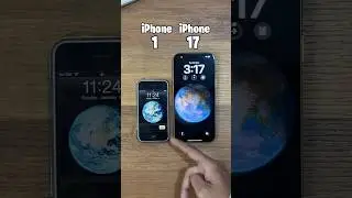iPhone 1 vs iPhone 17 #iphone17