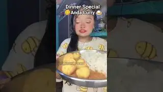 1 Plate Anda Curry Rice 😋 | Winter Special Quick Meal#AndaCurryRice #WinterSpecial #EggCurry #Shorts