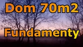 Dom 70 m2 bez kredytu, bez pozwolenia, własnoręcznie wykonany. FUNDAMETY punktowe, słupy. Odcinek 1