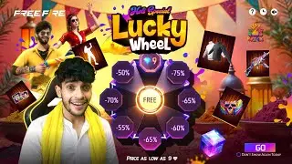 HOLI SPECIAL LUCKY WHEEL 🇮🇳 Free Fire Max