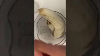 5 min before workout banana shake!!
