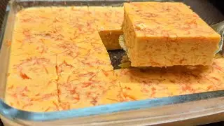 Carrot Pudding That Melts in Your Mouth! 😍