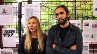 Festival des Rias 2014 - L&eacute;a Blanche Bernard et Louis Grison (M et Mme Poiseau)
