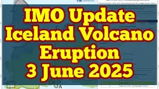IMO: Iceland Volcano Eruption Report, 3 June 2025, GPS, Magma, Svartsengi Volcanic System