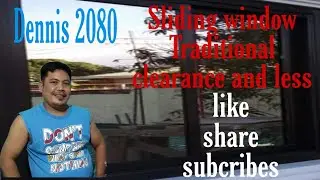 how to assemble sliding window traditional/clearance and less special guest Zaito ng Bacolod