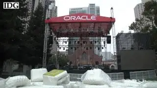 Oracle OpenWorld 2012: A rare behind the scenes tour before the show gets underway