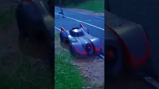 Driving The '89 BATMOBILE! #fortnite #fortniteclips #fortnitecollab #batmobile #batman #batman89