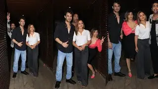 @umarriaz141 ,@RashamiDesaiOfficial,@NehaBhasinOfficialfun video at the farewell party of Rajiv- Invadebollywood