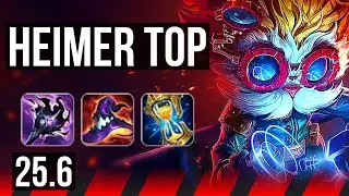 HEIMERDINGER vs TEEMO (TOP) | KR Master | 25.6