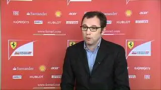 Ferrari F2012 Domenicali ita Interview