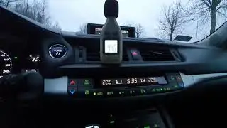 Lexus CT200h Mark Levinson Audio System Bass test