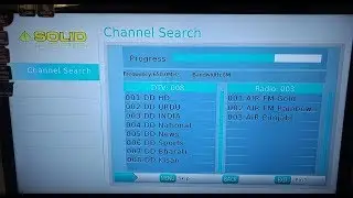 8 DVB-T2 TV Channels and 3 Digital DVB-T2 Radio Channels found in Delhi NCR