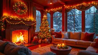 Ambiente Acogedor De Chimenea Navide&ntilde;a 🎅🔥 M&uacute;sica Navide&ntilde;a Suave 🎁 M&uacute;sica Navide&ntilde;a De Fondo