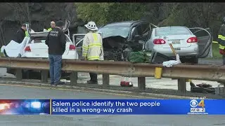 91-Year-Old Wrong-Way Driver, Passenger Killed In 5 Car Crash In Salem, Police Say