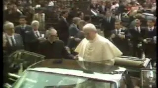 Visita Papa Sinagoga Roma 13 aprile 1986 parte 1 di 9