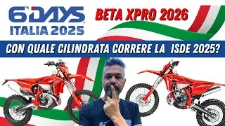 GAMMA BETA X-PRO 2026: QUALE CILINDRATA SCEGLIERE PER CORRERE LA 6DAYS?