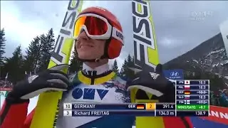 Planica 2014 - cały konkurs drużynowy pucharu świata ! [22.03.2014]