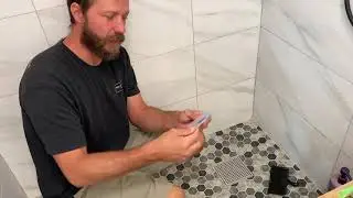 How to remove the new large square Oatley drain cover or similar