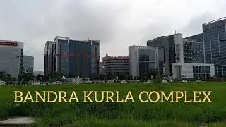 BKC (Bandra Kurla Complex) Main Road - Drive from Bandra  to BKC junction Kalina/kurla