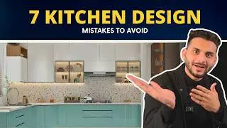 Kitchen design : Don't do this 7 Common Kitchen Mistakes in Indian Modular Kitchen #kitchendesign