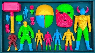 MARVEL AVENGERS: Captain America, Ironman, Hulk, Spider-man, Doctor Strange, Thor, Venom, Thanos