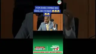 BABU ENGLISH BRING CONFUSION #gachagua #shortfeed #ruto #kindiki #uhuru #babu #moi #jirongo