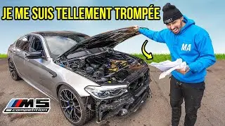 RECONSTRUCTION D'UNE BMW M5 COMPETITION PT 6