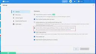 Use WSL for Docker Desktop Backend (Windows 10)