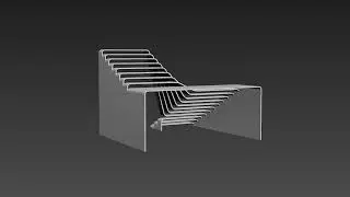 3ds Max Tutorial | Create Sculptural Stairs | سلم معماري أنيق في دقائق