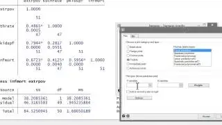Stata Tutorial: Scatterplots and Fitted Lines