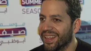 David Blaine brings his magic to Abu Dhabi.