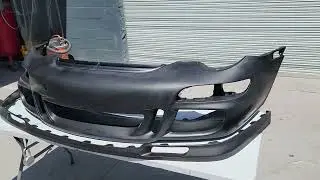 Porsche 911 997 GT3 aftermarket bumper in Polyurethane by Cardini Motorsport