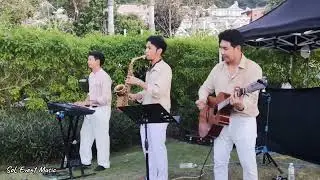 Guitar Saxophone Electronic Piano - Stand By Me Trio Band For Wedding and Event Beach Hotel Krabi