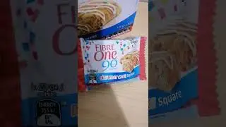 Fibre One Birthday Cake Bars 😋