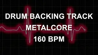 DRUM TRACK Heavy Drop C Metal Backing Track DRUMS ONLY